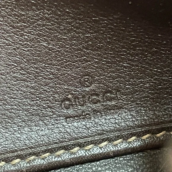 Gucci GG monogram Canvas lovely Heart long Wallet-Brown - Picture 6 of 7